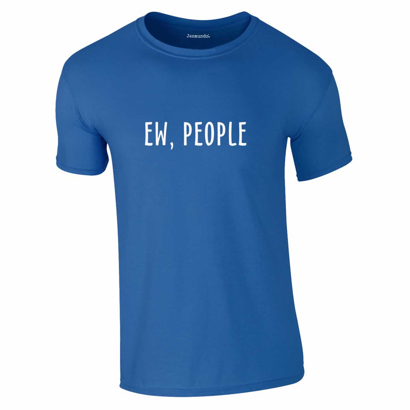 Ew People Tee In Blue