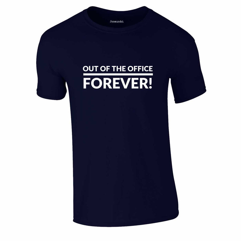 Out Of The Office Forever Tee In Navy