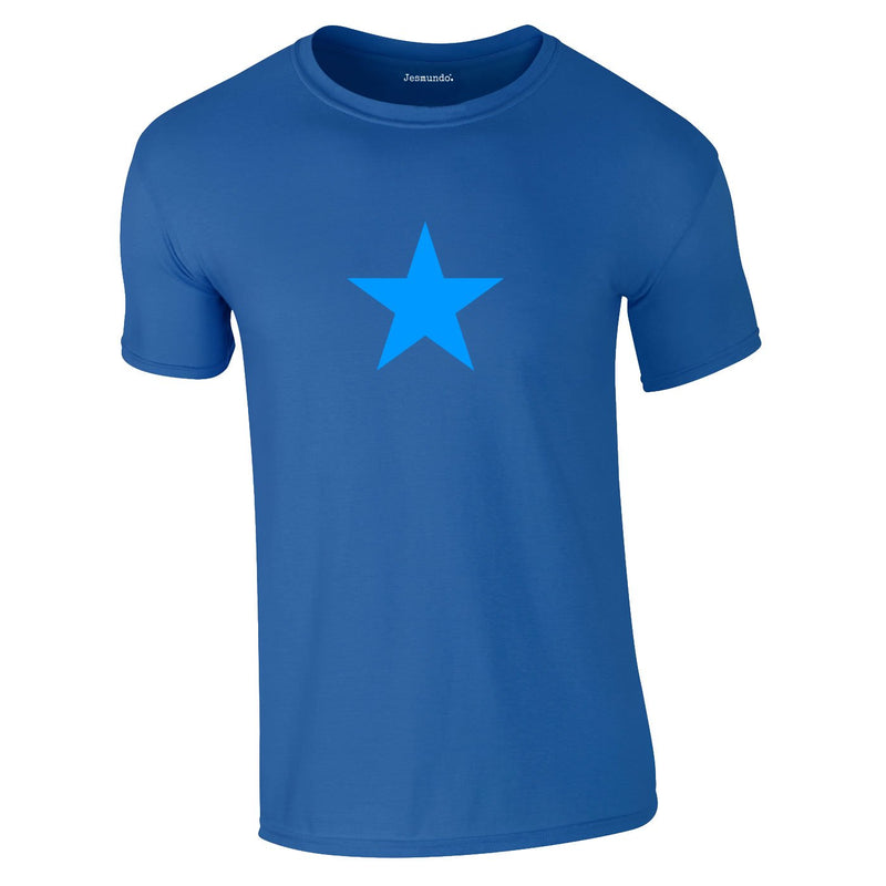 Blue Star Tee In Royal