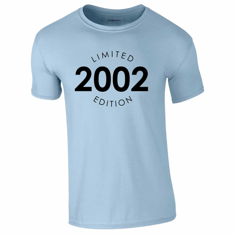 Limited Edition 2002 Tee In Sky Blue