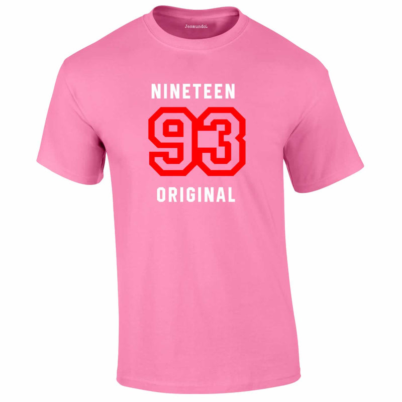 Bold Nineteen 93 Tee In Pink