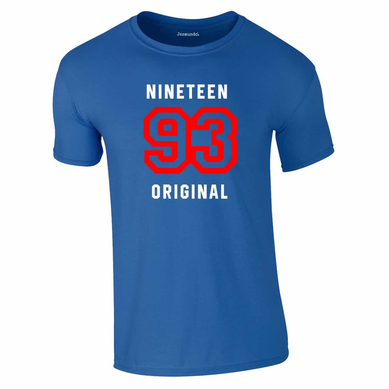 Bold Nineteen 93 Tee In Royal Blue